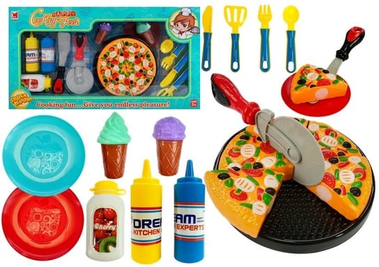 Lean Toys, zestaw do krojenia Pizza Lean Toys