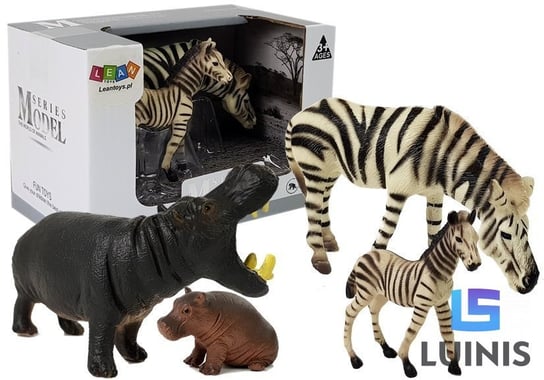 Lean Toys, zestaw figurek, zwierzęta afrykańskie Lean Toys