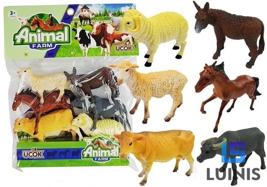 Lean Toys, zestaw figurek, zwierzęta domowe, 6szt Lean Toys