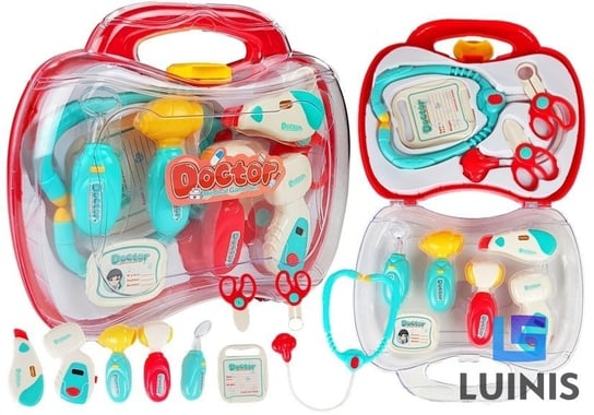 Lean Toys, zestaw lekarski w walizce doktor lekarz Lean Toys