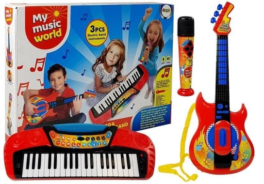 Lean Toys, zestaw muzyczny 3w1 Lean Toys