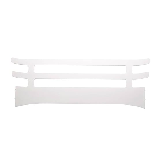LEANDER - barierka ochronna do łóżka CLASSIC™ Junior, biały LEANDER