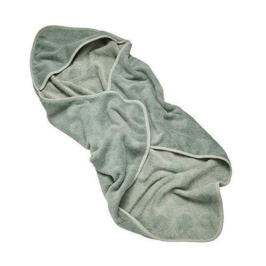 LEANDER - ręcznik z kapturem, zielony Elodie Details