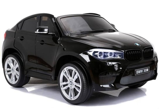 LEANToys, auto na akumulator BMW X6M, czarne Lean Toys