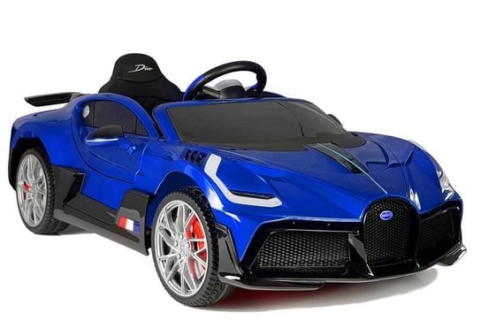 LEANToys, auto na akumulator Bugatti Divo, niebieski Lean Toys