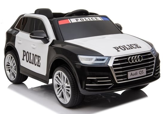 LEANToys, pojazd na akumulator Audi Q5 Policja Lean Toys