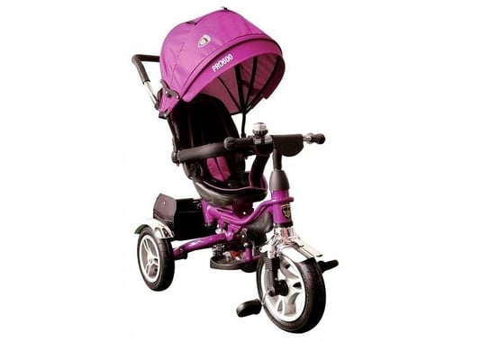 LEANToys, rower trójkołowy PRO600, fioletowy Lean Toys