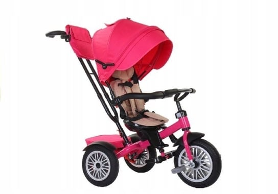 LEANToys, rower trójkołowy PRO800, różowy Lean Toys