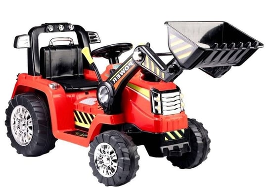 LEANToys, traktor na akumulator, ZP1005, Czerwone Lean Toys
