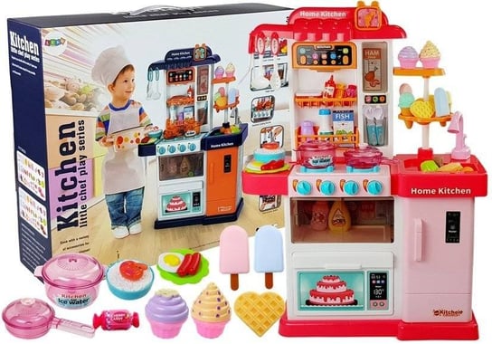 LEANToys, zabawka edukacyjna Kuchnia z akcesoriami Lean Toys