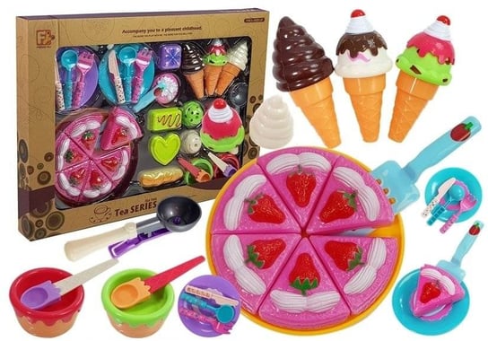 LEANToys, zestaw słodyczy z akcesoriami Lean Toys