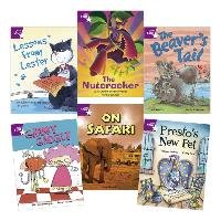 Learn at Home:Star Reading Purple Level Pack (5 fiction and 1 non-fiction book) Llewellyn Claire