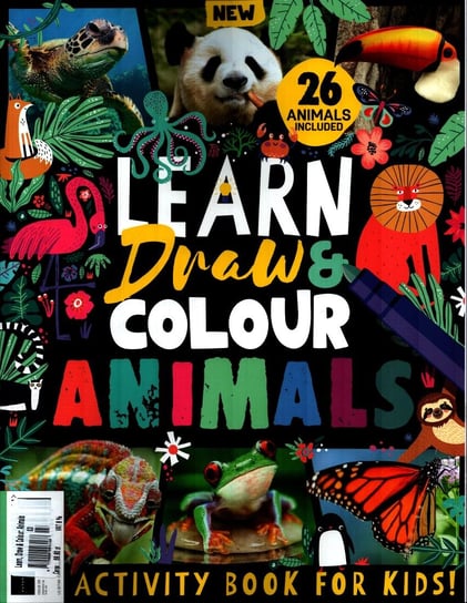 Learn Draw and Colour Bookazine [GB] EuroPress Polska Sp. z o.o.