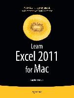 Learn Excel 2011 for Mac Hart-Davis Guy