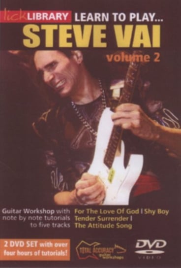 Learn to Play Steve Vai: Volume 2 (brak polskiej wersji językowej) Cinema Club
