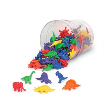 Learning Resources, Liczmany, Mini Dino, 108 szt. Learning Resources