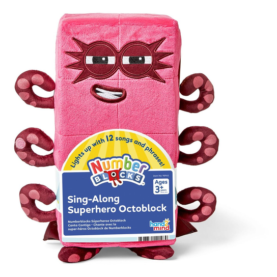 Learning Resources Numberblocks Sing-Along Superhero Octoblock ...