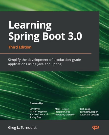 Learning Spring Boot 3.0 Greg L. Turnquist