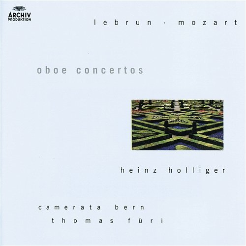 Lebrun / Mozart: Oboe concertos Heinz Holliger, Thomas Füri, Hans Stadlmair