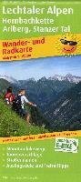 Lechtaler Alpen, Hornbachkette, Arlberg, Stanzer Tal Wander- und Radkarte 1 : 35 000 Publicpress