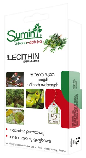 Lecithin 12 g – preparat na Choroby Grzybowe Róż, Tui i Innych Roślin Ozdobnych – Sumin SUMIN