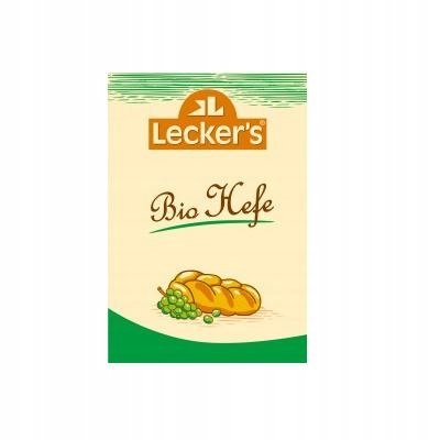 Lecker's, drożdże suche bio, 9 g LECKER'S