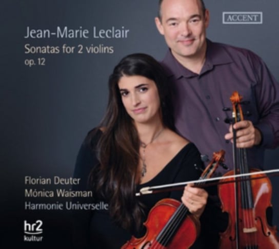 Leclair: Sonatas For 2 Violins Op. 12 Deuter Florian, Waisman Monica