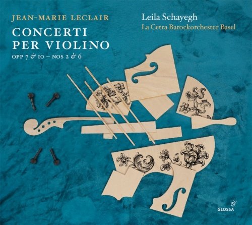 Leclair Violin Concertos Schayegh Leila