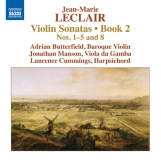 Leclair: Violin Sonatas Book 2  Nos. 1-5 & 8 Butterfield Adrian, Manson Jonathan, Cummings Laurence