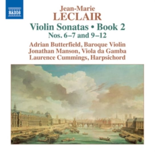 Leclair: Violin Sonatas Book 2 Nos. 6-7 & 9-12 Butterfield Adrian, Manson Jonathan, Cummings Laurence