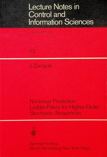 Lecture notes in Control and Information Sciences W opisie
