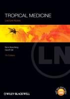 Lecture Notes: Tropical Medicine Beeching Nick, Gill Geoff