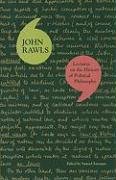 Lectures on the History of Political Philosophy Rawls John