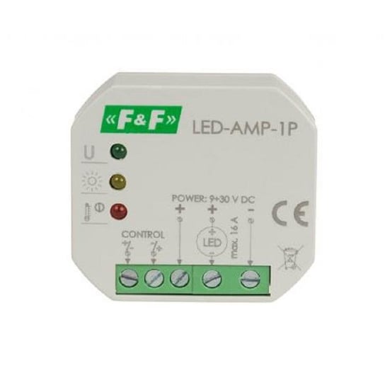 LED-AMP-1P wzmacniacz sygnału zasilającego F&F F&F
