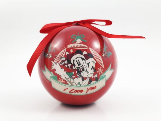 Led Bauble Mickey Minnie, I Love You Jawi