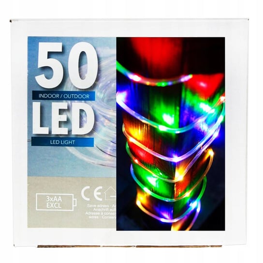 LED Lampki Łańcuch 5M Zewewnętrzny Na Baterie Sokomedica
