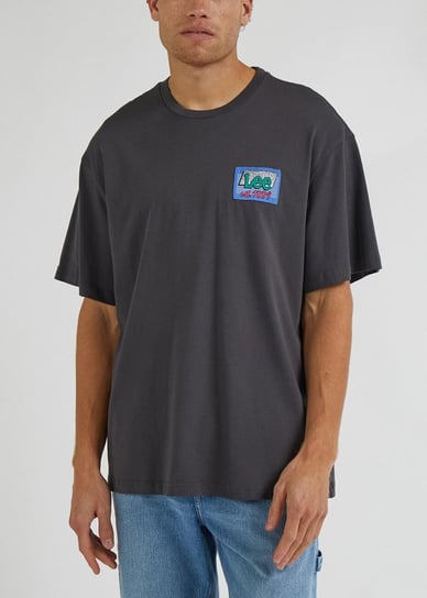 Lee 80S Loose Graphic Tee Męski T-Shirt Koszulka Logo Washed Ll10Feon-2Xl Inna marka