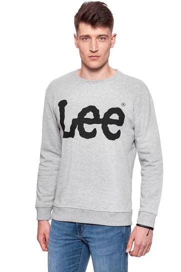 Lee, Bluza męska, Logo Sws Grey Mele L81Qub37, rozmiar XXL LEE