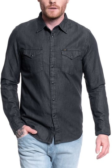 Lee Clean Western Shirt Black L644Mi01-M LEE