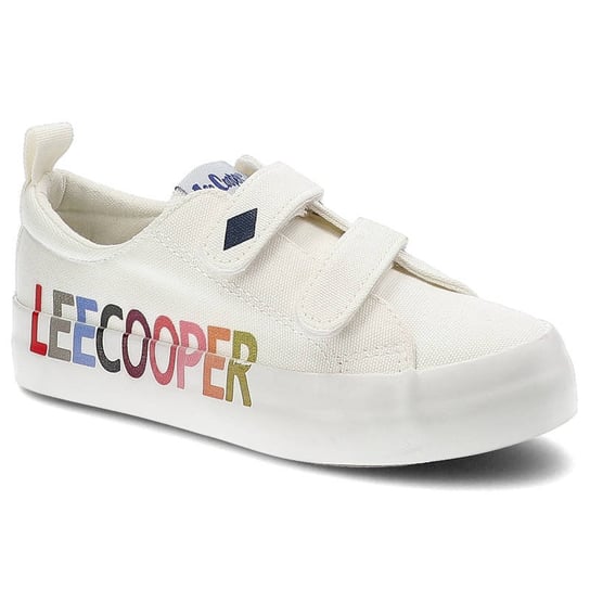 Lee Cooper, Trampki, LCW-22-44-0809K White, rozmiar 28 Lee Cooper