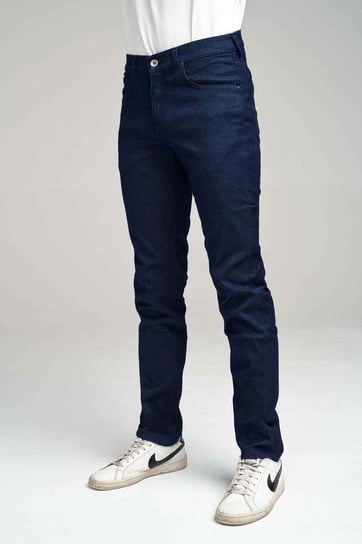 Lee Daren Zip Fly Męskie Spodnie Jeansowe Jeansy Dark Blue Wood L707Dhjr-W31 L32 Inna marka