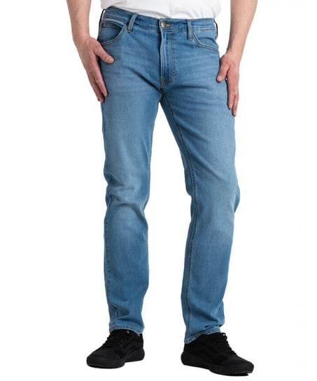 Lee Daren Zip Fly Męskie Spodnie Jeansowe Jeansy Fresh Mid Worn In L707Sqc50-W34 L32 Inna marka