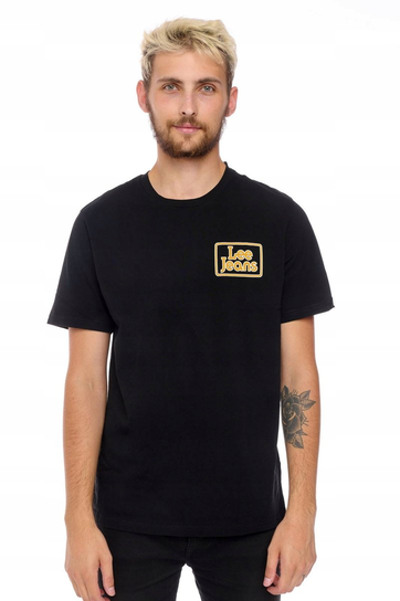 LEE JEANS TEE BLACK L65LFE01 M LEE