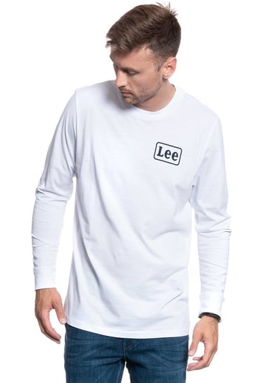 Lee Lee Ls Męska Bluzka Z Długim Rękawem Stripe White L61Cbc12-2Xl Inna marka