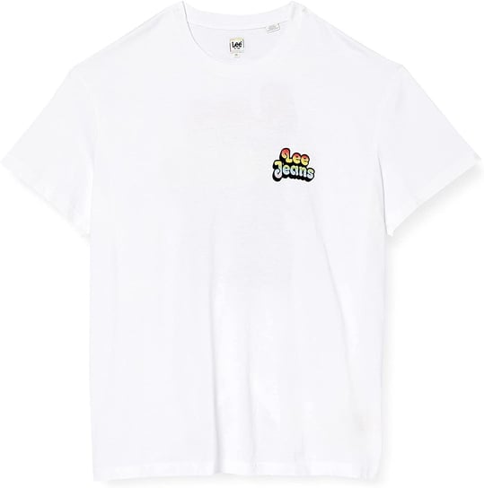 Lee Pride Tee Chest Grap Męski T-Shirt White L63Gfe12-2Xl Inna marka