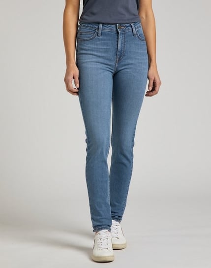 Lee Scarlett High Damskie Spodnie Jeansowe Light Worn L626Cgbl-W28 L31 Inna marka