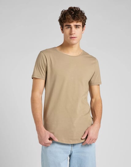 Lee Shaped Tee Męski T-Shirt Koszulka  Clay L62Jep56-2Xl Inna marka
