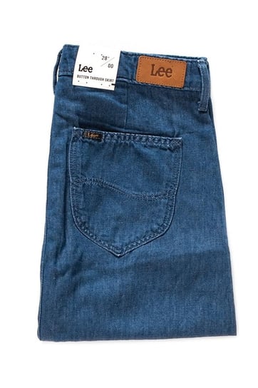 Lee, Spodnie męskie, Button Through Skirt Blue L38Iclpk, rozmiar W28 LEE