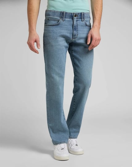 Lee Straight Fit Xm Męskie Spodnie Jeansowe Field Blue L71Wvtag-W30 L30 Inna marka