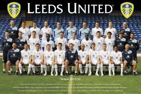Leeds United Zdjęcie Drużynowe 11/12 - plakat 91,5x61 cm GBeye